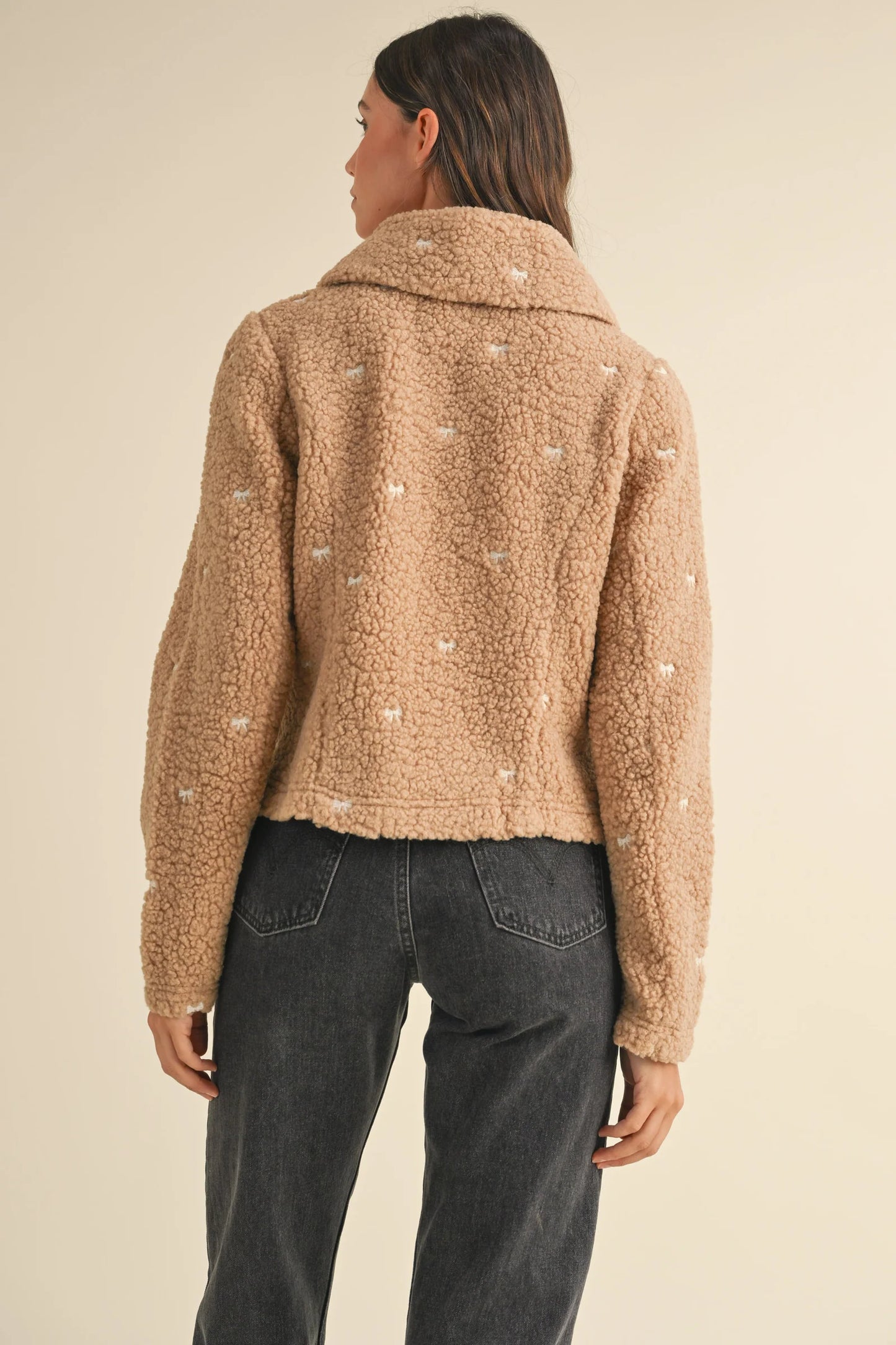 Sherpa bow jacket
